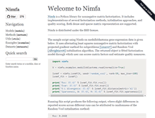 Tablet Screenshot of nimfa.biolab.si