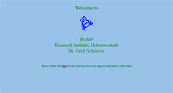 Desktop Screenshot of biolab.com