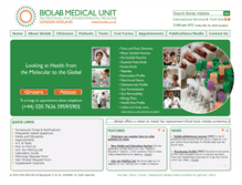 Tablet Screenshot of biolab.co.uk